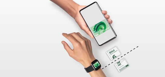 Călătoriile cu transportul public sunt și mai plăcute cu OTP Bank și Visa